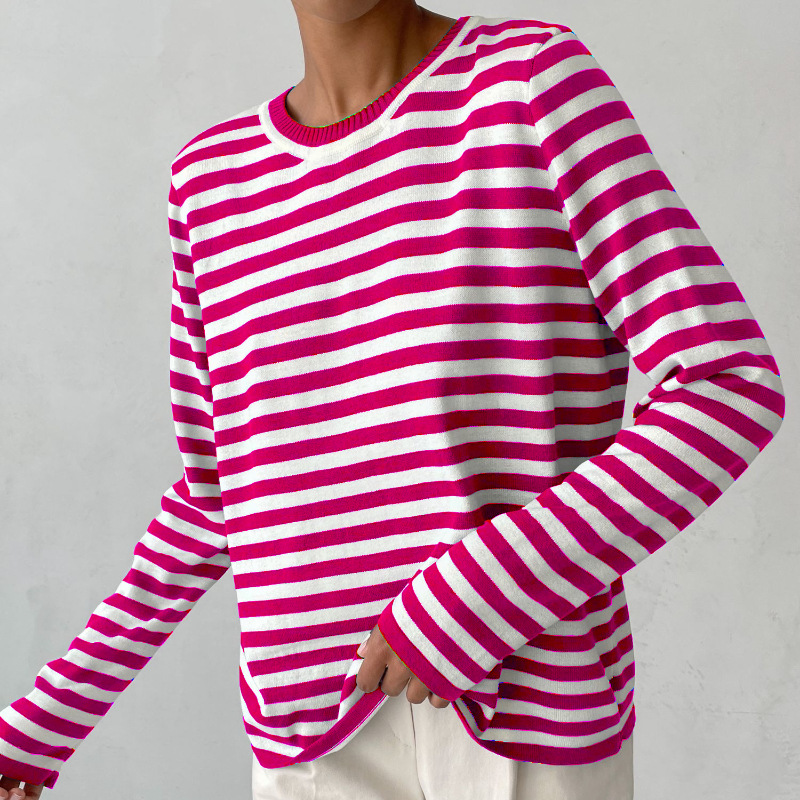 Maria - Striped Long Sleeve Top